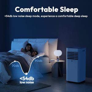 10,000 BTU Portable Air Conditioners, Portable AC With Remote for Room to 450 sq.ft 3 in 1 Air Conditioner With Dehumidification/Air Circulation/Timer And Window Kit