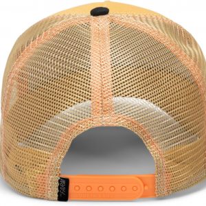 Goorin The Dead Skull Trucker - Sombrero para hombre y mujer, color mostaza, talla única, unisex