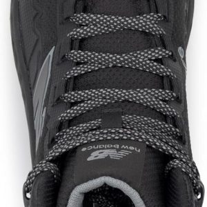 New Balance Fresh Foam Cremorne Composite Toe Safety Shoes for Men - Non Slip, Electrical Hazard - Black/Grey, Mid