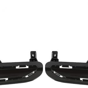 HECASA Pair LED Fog Lights Compatible with 2016 2017 2018 Hyundai Elantra Sixth Generation DRL Replacement for 92207F2100 92208F2100 Front Bumper Fog Lamp LH& RH Clear Lens