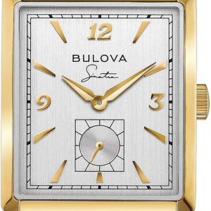 Bulova Men's Frank Sinatra My Way Leather Strap Watch