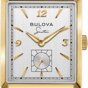 Bulova Men's Frank Sinatra My Way Leather Strap Watch