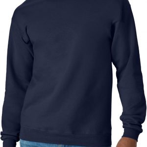 Hanes Men's Sweatshirt, EcoSmart Fleece Crewneck Sweatshirt, Big & Tall Available, 1 or 2-Pack