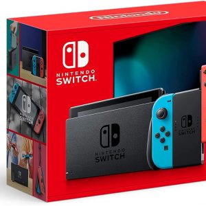 Nintendo Switch™ with Neon Blue and Neon Red Joy‑Con™ | Neon and neon Joy-Con