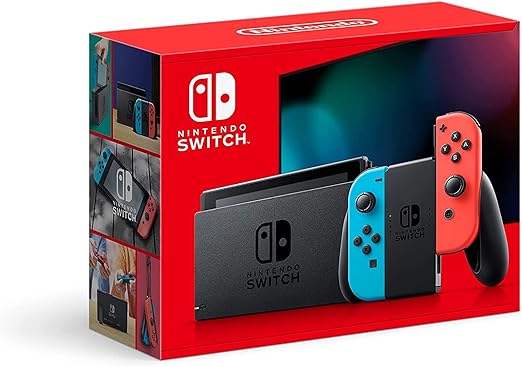 Nintendo Switch™ with Neon Blue and Neon Red Joy‑Con™ | Neon and neon Joy-Con