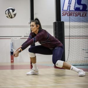 Mizuno Rodillera T10 Plus, rodillera de voleibol para adultos, color blanco, talla única, 480121.0000.10.ONE