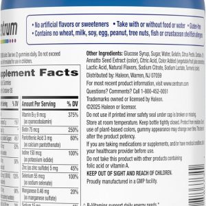 Centrum MultiGummies for Men, Assorted Fruit Flavors, 170 Count | Contains Vitamin D3, B Vitamins and Antioxidants, Gluten Free, Non-GMO Ingredients, GLP-1 Support