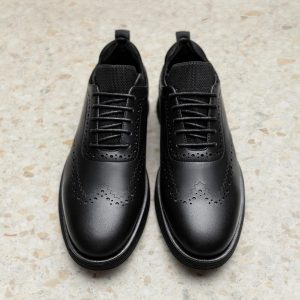 Bruno Marc Zapatillas de vestir MaxFlex Oxfords para hombre | 5mm Mesh EVA Insole with Arch Support, Shock-Absorbent MD Midsole, Non-Slip Rubber Outsole for Formal & Casual Wear