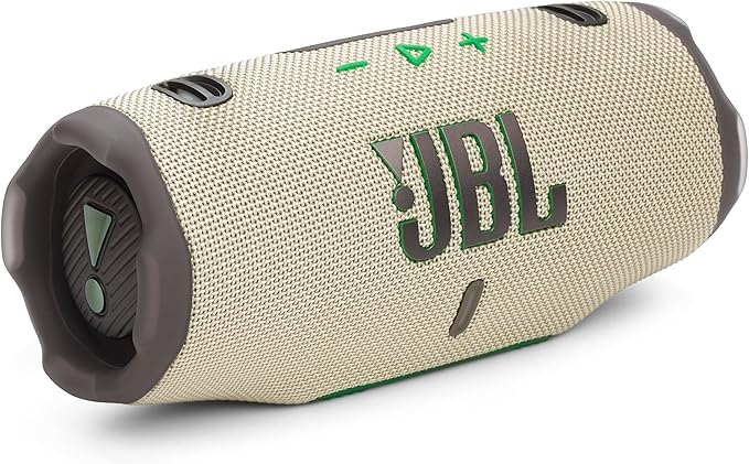 JBL Charge 6 Portable Bluetooth Speaker, Waterproof, Drop-Proof - Sand