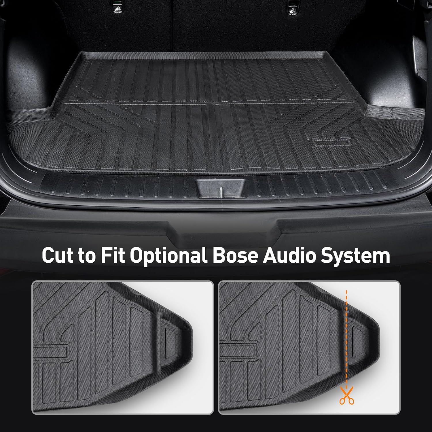 for 2022-2025 2026 Hyundai Tucson Floor Mats (Gas Models Only) | All-Weather TPE Car Mats & Cargo Liner, Custom Fit for Tucson SE SEL Limited XRT, Not for Hybrid/PHEV