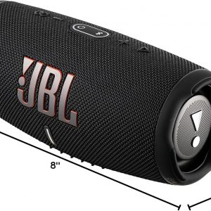 JBL Charge 5 Wireless Bluetooth Speaker (Black) | Rugged IP67 Waterproof Outdoor Audio with Deep Bass & 20H Playtime | Includes Protective Travel Case for Beach, Hiking, Camping, and More