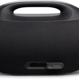JBL Boombox 4 Portable Bluetooth Speaker, Waterproof, Deep Bass - Black | Up To 34 Hours Playtime, IP68 Dustproof, AI Sound Boost For Louder Clearer Audio, Ideal For Beach, Pool, Boat And Outdoor Par