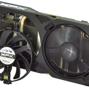 XFX Radeon RX 470 4GB RX-470P4LFB6 DDR5 1226MHz Triple X Ventilador rojo