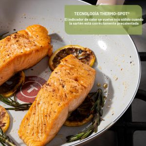 T-Fal Refresh - Juego de ollas y sartenes de cerámica, juego de utensilios de cocina antiadherentes, 20 piezas, olla, plancha, sartenes, utensilios, gris luna