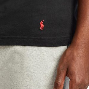 POLO RALPH LAUREN Men's T-Shirt, 3-Pack, Classic Men's Cotton Crewneck Shirts, Moisture-Wicking, (Long, Big & Tall)