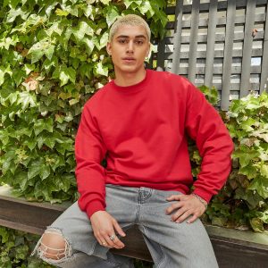 Hanes Men's Sweatshirt, EcoSmart Fleece Crewneck Sweatshirt, Big & Tall Available, 1 or 2-Pack