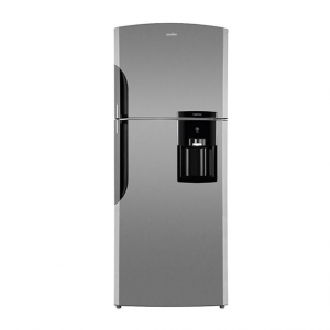 Refrigeradora Top Mount de 19' cúbicos con dispensador, acero