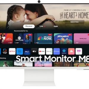 Monitor Samsung LS32DM801UNXZA Smart Monitor M80D de 32 pulgadas, 4K