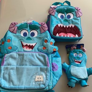 Combo de Mochila, Lonchera y Portalapices Keepack Disney Monster Inc Sullivan