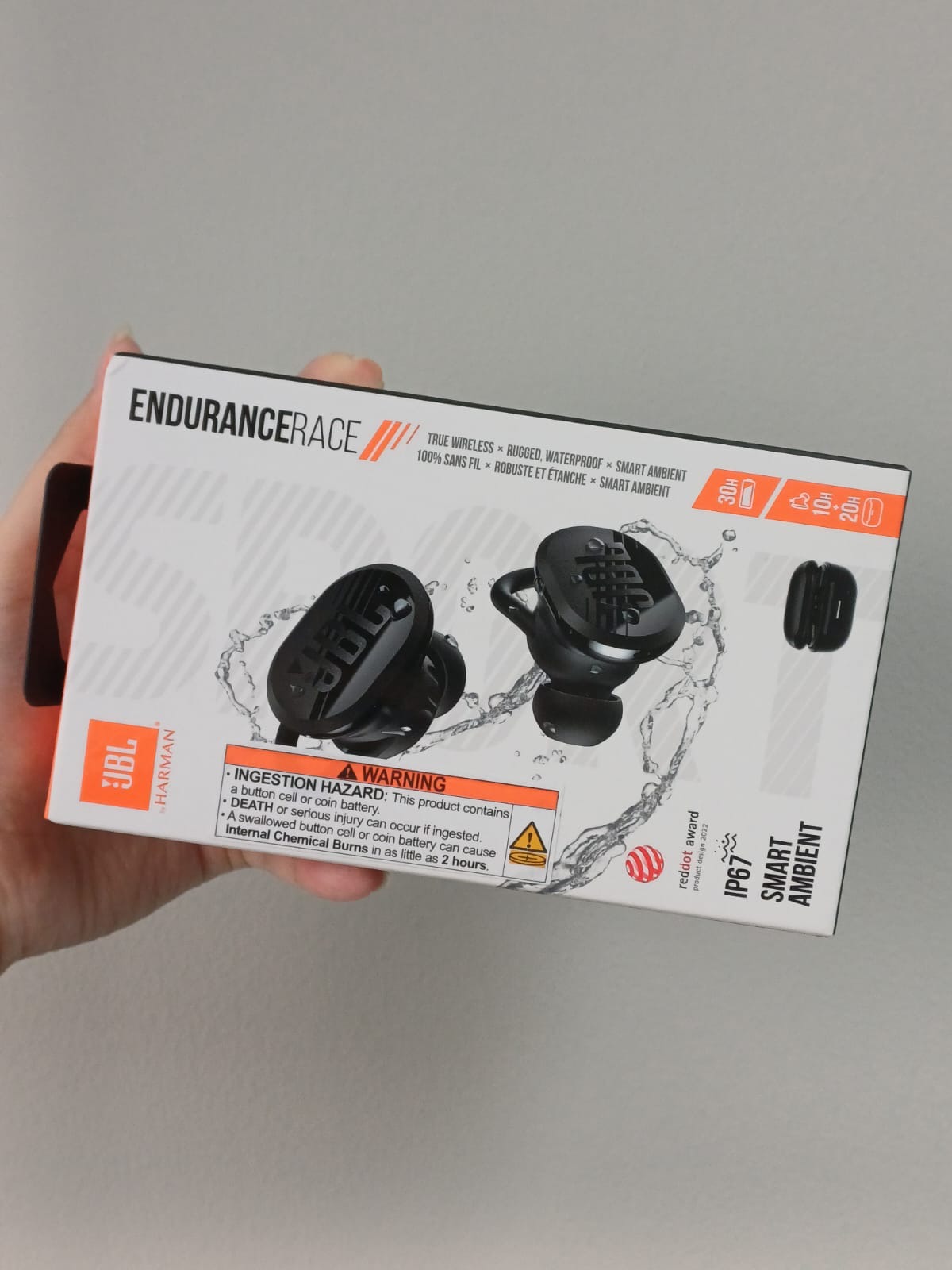 Audífonos JBL EnduranceRace