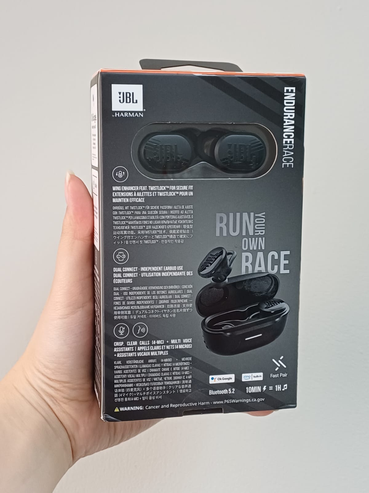 Audífonos JBL EnduranceRace