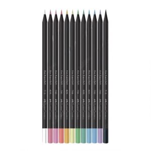 CRAYON DE MADERA FABER CASTELL SUPERSOFT 12 COL PASTEL