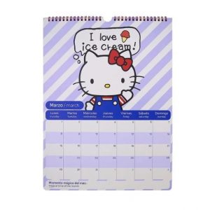 CALENDARIO MOOVING 2027 HELLO KITTY