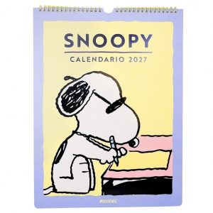 CALENDARIO MOOVING 2027 SNOOPY