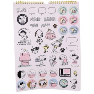 CALENDARIO MOOVING 2027 SNOOPY