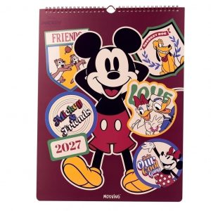 CALENDARIO MOOVING 2027 MICKEY MOUSE