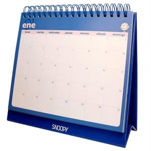 CALENDARIO DE ESCRITORIO MOOVING 2027 SNOOPY