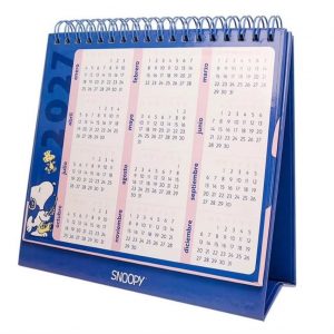 CALENDARIO DE ESCRITORIO MOOVING 2027 SNOOPY