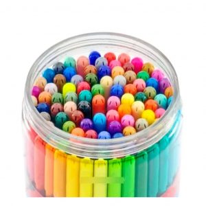Bote de Marcadores 100 Colores Faber Castell Fiesta