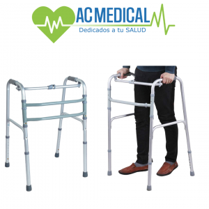 Andador con articulaciones, plegable