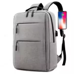 MOCHILA FOLIO 1701 COLOR GRIS