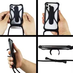 FUNDA COLGANTE PARA CELULAR BLACK
