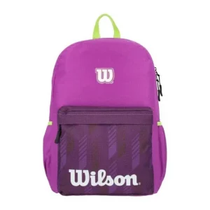 Mochila Wilson violeta y verde 17.5 pulgadas