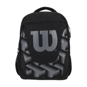 MOCHILA Y PORTALAPICES WILSON COLOR NEGRO