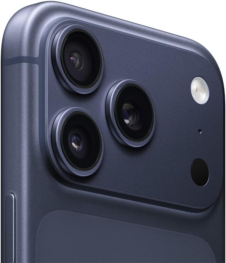 Apple iPhone 17 Pro, US Version, 256GB, eSIM, Deep Blue- Unlocked (Renewed Premium)