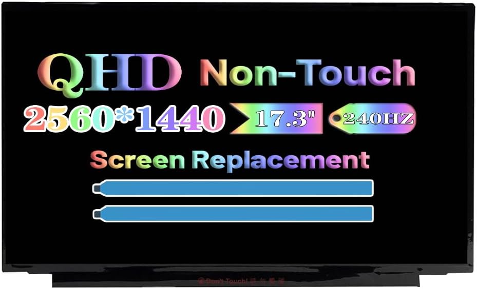 17.3" 240Hz Screen Replacement for Asus Rog Strix G713R