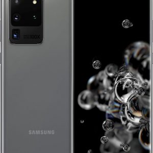 Samsung Galaxy S20 Ultra, 128 GB, gris cósmico - Totalmente desbloqueado (renovado)