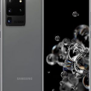 Samsung Galaxy S20 Ultra, 128 GB, gris cósmico - Totalmente desbloqueado (renovado)