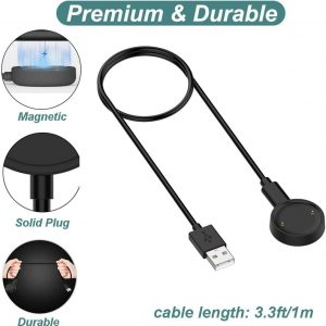 Charger for Amazfit Bip 6 / Active 2 Smart Watch (3.3ft/1m)