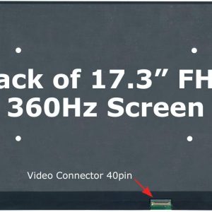 Reemplazo de pantalla para ASUS ROG Strix G713R G713RC grado A+ (360Hz 40pin estrecho) FHD mate IPS 17.3" pantalla LCD LED con herramientas