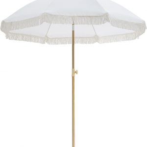 Aohanoi Outdoor Umbrella - Sun Protection, Rain Resistant, Windproof with Manual Open-Close Feature - Ideal for Beach, Camping, and Picnics