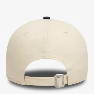 New Era Gorra de béisbol de los New York Yankees de la MLB de bloque de color para adultos, color beige claro, talla única, beige claro, talla única