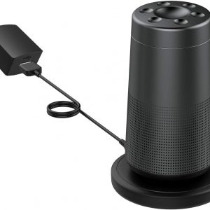 3.3ft Charging Cradle Bose SoundLink Revolve, Charging Dock for Bose SoundLink Revolve+,Charger Adapter for Bose SoundLink Revolve II, SoundLink Revolve II+ Bluetooth Speaker, Bose Charger Dock(Black)