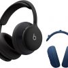 Beats 360 - Black Over-Ear Headphones with Navy Performance Knit Cushions