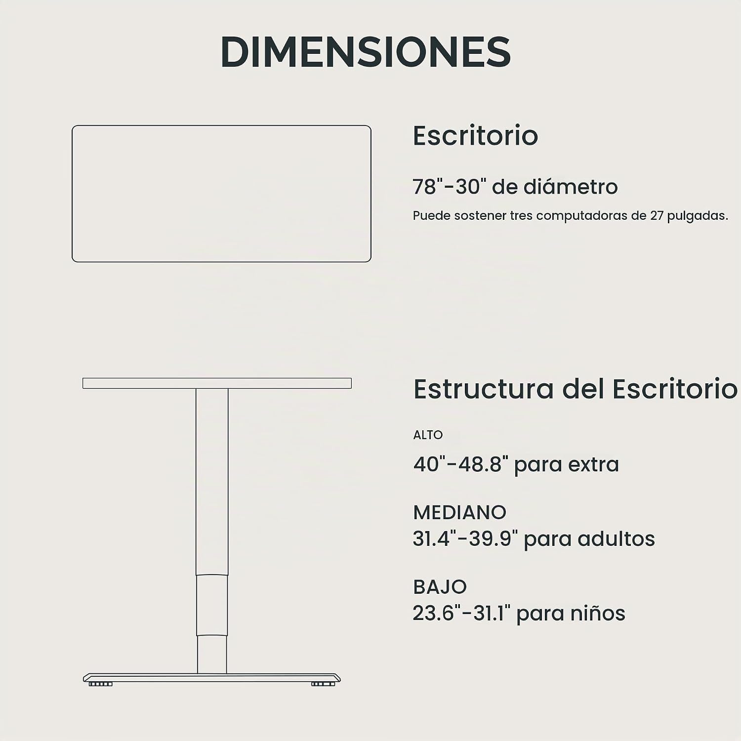 FLEXISPOT E6 MAX - Escritorio de pie grande de bambú de 72 x 30 pulgadas