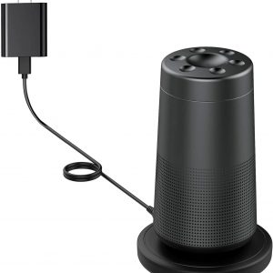 3.3ft Charging Cradle Bose SoundLink Revolve, Charging Dock for Bose SoundLink Revolve+,Charger Adapter for Bose SoundLink Revolve II, SoundLink Revolve II+ Bluetooth Speaker, Bose Charger Dock(Black)